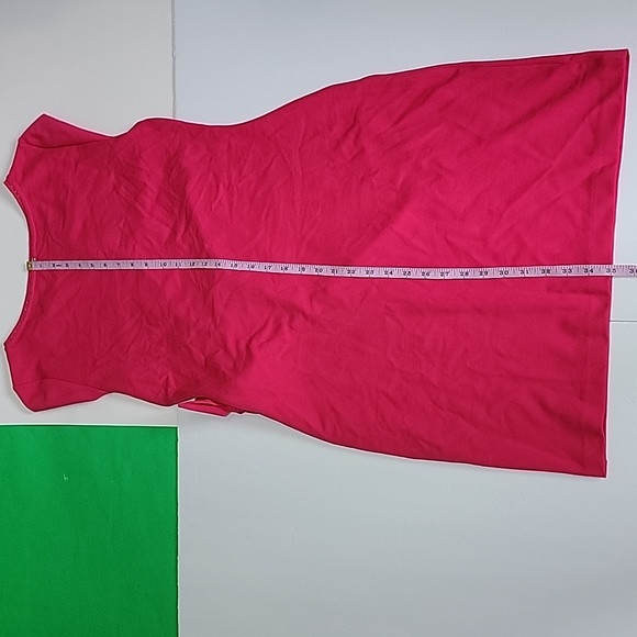 WHBM Side-Tie Polished Knit Shift Dress/ M. - Picture 10 of 14